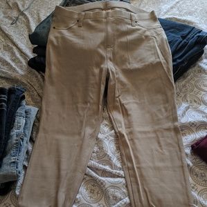 Tan jeggings
